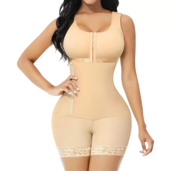 Fajas Colombianas Reductoras y Moldeadoras Shapewear for Women Tummy Control Postpartum Girdle Stage 2 BBL Faja