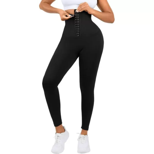 High Waisted Leggings Tummy Control for Women Corset Waist Trainer Thigh Slimming Compression Yoga Pants