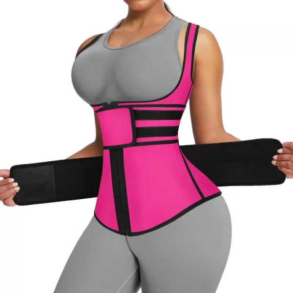 Latex Waist Trainers Vest for Women Plus Size Waist Cincher Corset Fajas Triple Belts 3 Hooks 9 Steel Bones