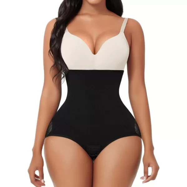 Seamless Shapewear for Women Tummy Control Fajas Colombianas Compression Body Shaper Butt Lifter with Straps