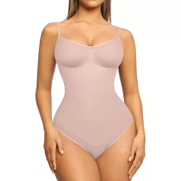 Shapewear Bodysuit Sculpting Body Shaper for Women Tummy Control Seamless Plus Size Butt Lifting Shaper