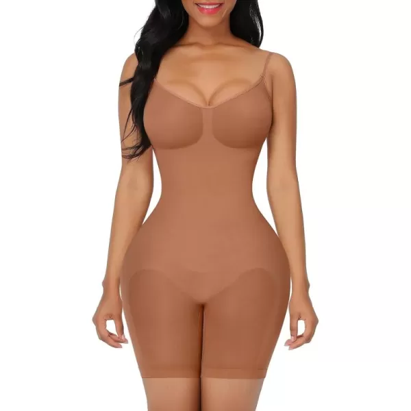 Shapewear Bodysuit Tummy Control Shaper for Women Seamless Butt Lifter Thigh Slimmer Body Shaper