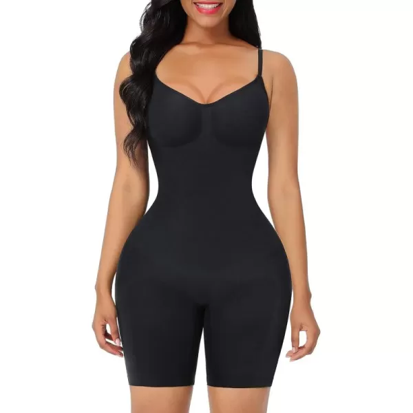 Shapewear Bodysuit Tummy Control Shaper for Women Seamless Butt Lifter Thigh Slimmer Body Shaper