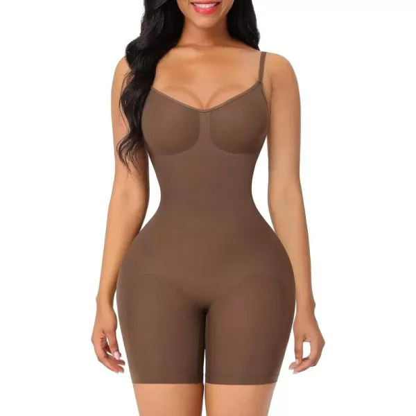 Shapewear Bodysuit Tummy Control Shaper for Women Seamless Butt Lifter Thigh Slimmer Body Shaper