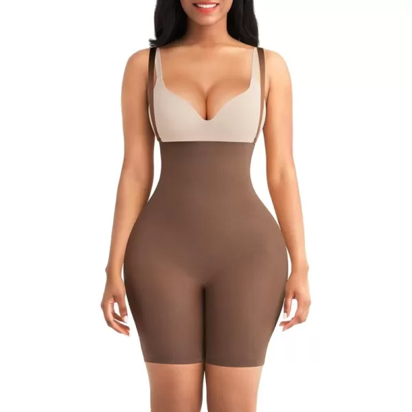 Shapewear Shorts for Women Tummy Control High Waisted Body Shaper Seamless Shorts Butt Lifting Thigh Slimmer