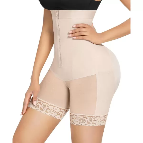 Shapewear for Women Tummy Control High Waist Body Shaper Shorts Butt Lifter Thigh Slimmer Faja
