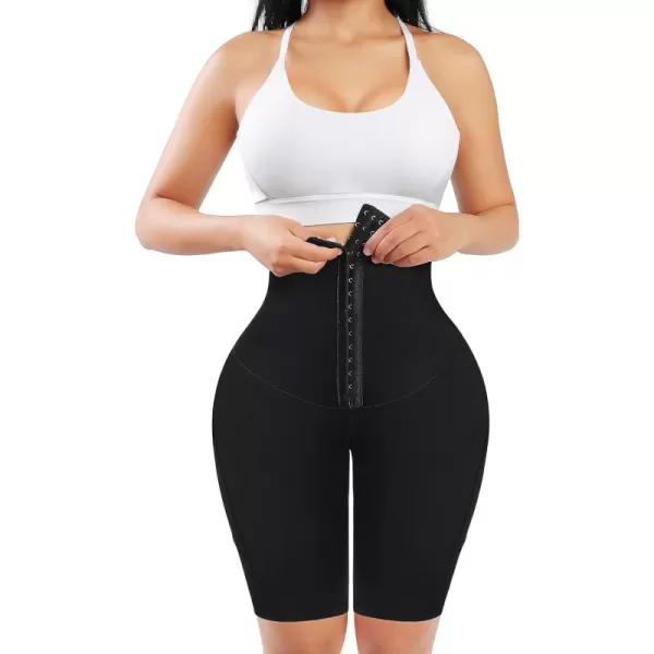 Shapewear for Women Tummy Control Waist Trainer Short Body Shaper Thigh Slimmer Butt Lifting with Pocket