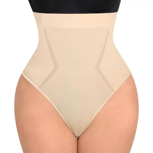 Thong Shapewear Tummy Control Seamless Slimming Body Shaper Briefs High Waist Faja Panties Girdle for Women