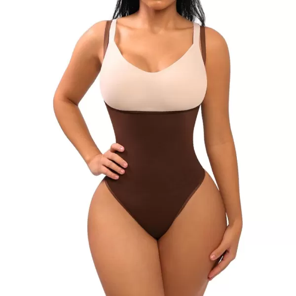 Thong Shapewear for Women Tummy Control Seamless Body Shaper High Waisted Panties Slimming Underwear