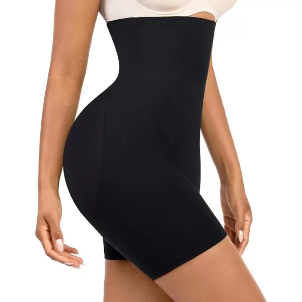 Tummy Control Shapewear Shorts High Waisted Butt Lifting Body Shaper for Women Thigh Slimming