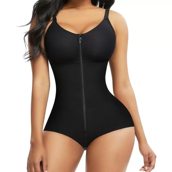 Tummy Control Shapewear for Women Fajas Colombianas Zipper Full Bust Body Shaper