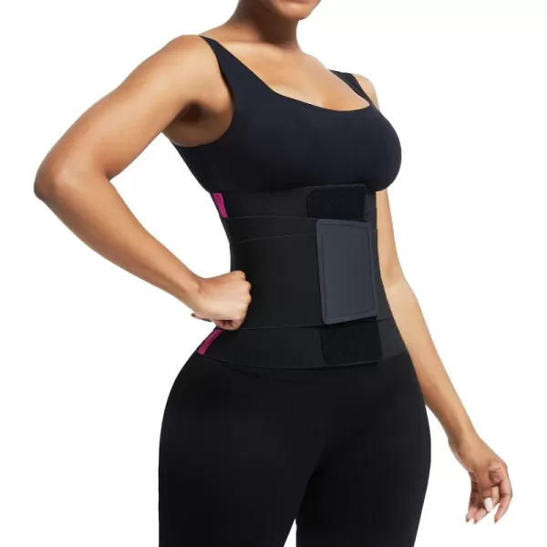 Waist Trainer Belt Waist Cincher Trimmer Ab Belt Velcro Body Shaper with Triple Wrap Women &amp; Men