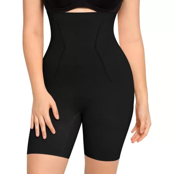 Womens Shapewear Tummy Control High Waisted Seamless Body Shaper Shorts Girdle Butt Lifting Panties Thigh Slimmer