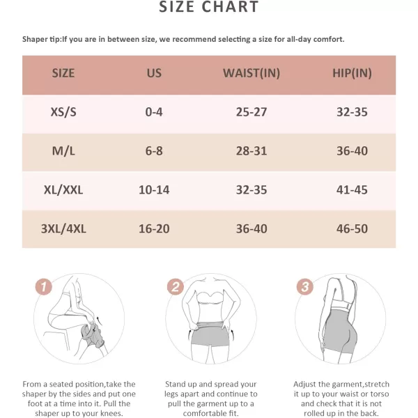 High Waisted Body Shaper Shorts Shapewear for Women Tummy Control Steel Bone Body Shaper Panties