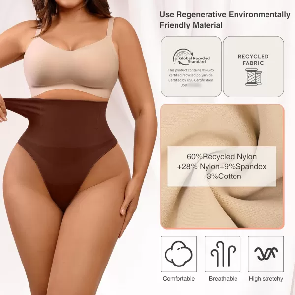Tummy Control Shapewear Thong for Women Shaping Steel Bone Body Shaper Briefs Firm Control Slimming Panty