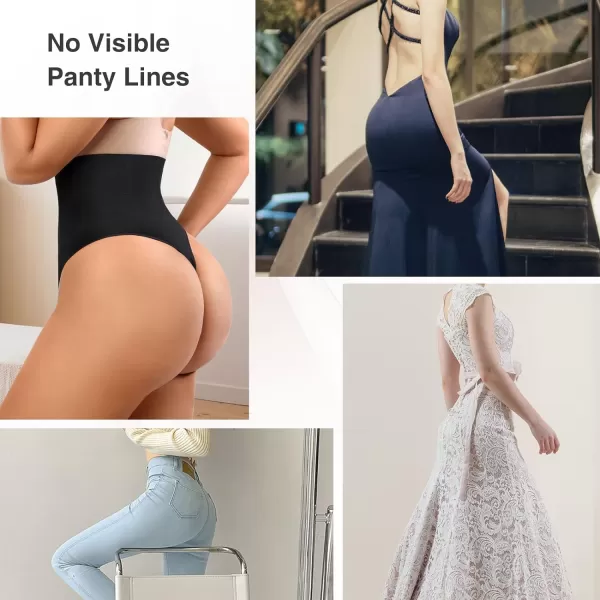 Tummy Control Shapewear Thong for Women Shaping Steel Bone Body Shaper Briefs Firm Control Slimming Panty