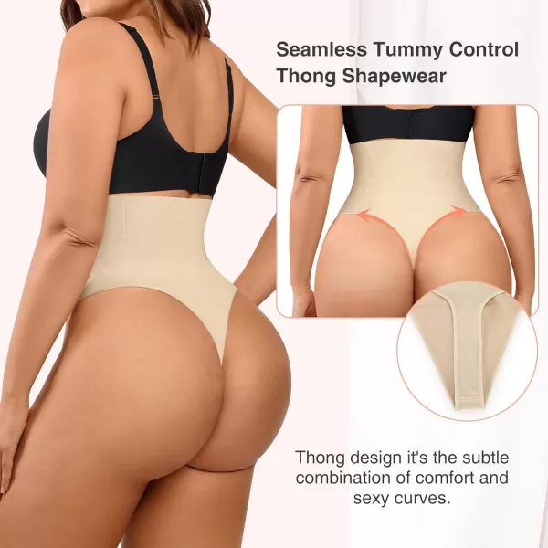 Tummy Control Shapewear Thong for Women Shaping Steel Bone Body Shaper Briefs Firm Control Slimming Panty