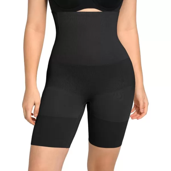 High Waisted Body Shaper Shorts Shapewear for Women Tummy Control Steel Bone Body Shaper Panties
