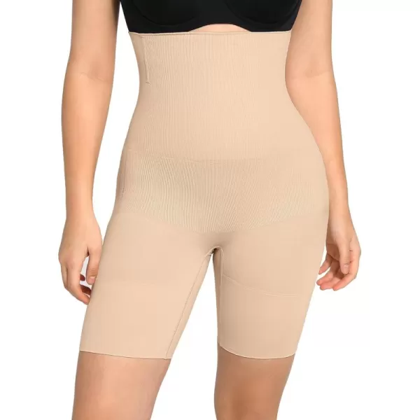 High Waisted Body Shaper Shorts Shapewear for Women Tummy Control Steel Bone Body Shaper Panties