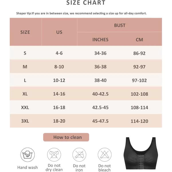 Post Surgery Compression Bra for Women's Front Closure with Adjustable Straps Wirefree Post Op Bra