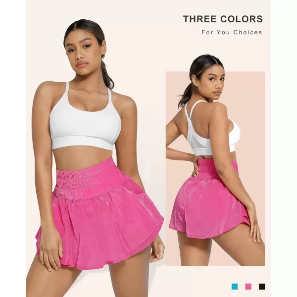 Womens High Waisted Athletic Skorts Quick Dry Gym Workout Skirt Tennis Golf Skirts for Girl with Pocket
