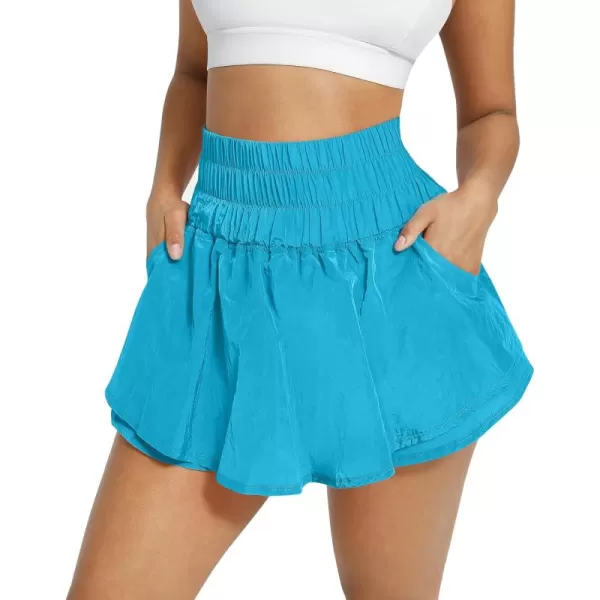 Womens High Waisted Athletic Skorts Quick Dry Gym Workout Skirt Tennis Golf Skirts for Girl with Pocket
