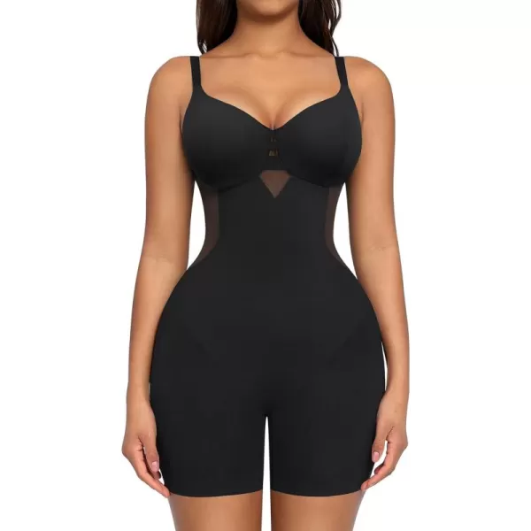 FeelinGirl Shapewear Bodysuit for Women Tummy Control Butt Lifter Faja Full Body Shaper with Bulid-in Bra