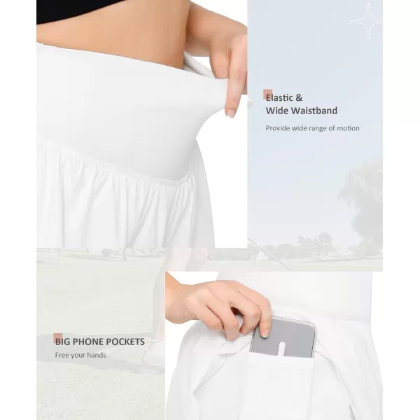 FeelinGirl Athletic Skorts for Women Workout Running Gym Shorts Tennis Golf Skirts for Girl with Pocket)