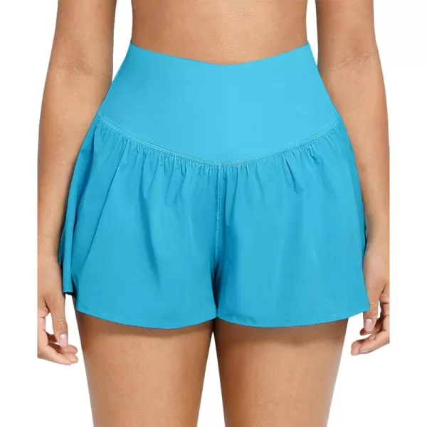 FeelinGirl Athletic Skorts for Women Workout Running Gym Shorts Tennis Golf Skirts for Girl with Pocket)