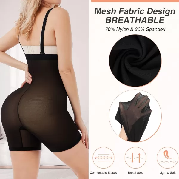 Tummy Control Faja Shorts Shapewear for Women Seamless Bodysuit Cross Compression Body Shaper
