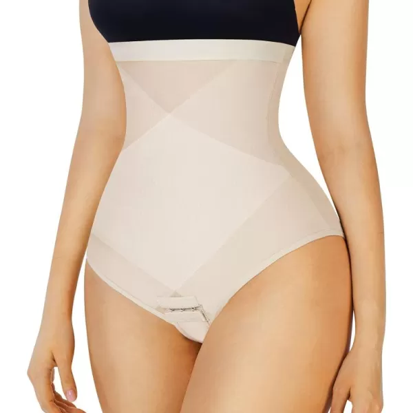 Tummy Control Faja Shorts Shapewear for Women Seamless Bodysuit Cross Compression Body Shaper