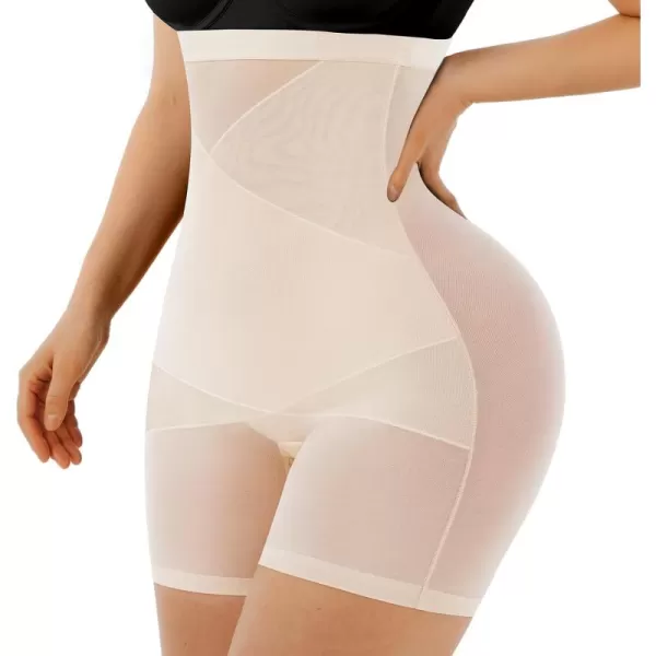 Tummy Control Faja Shorts Shapewear for Women Seamless Bodysuit Cross Compression Body Shaper
