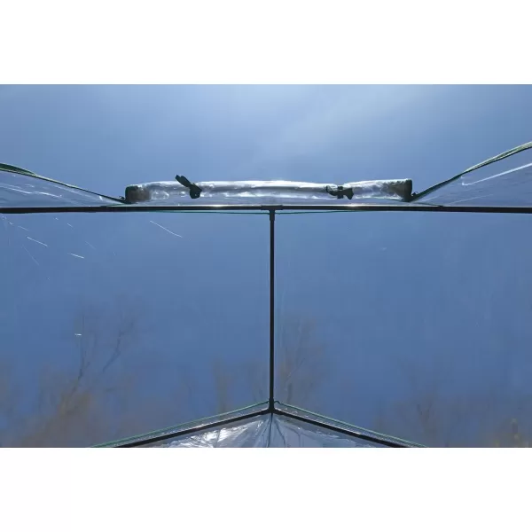 Miracle-Gro 23" x 17" x 57" All-Season 4-Tier Mini Grow House Outdoor or Backyard Easy Assembly Portable Greenhouse, Translucent