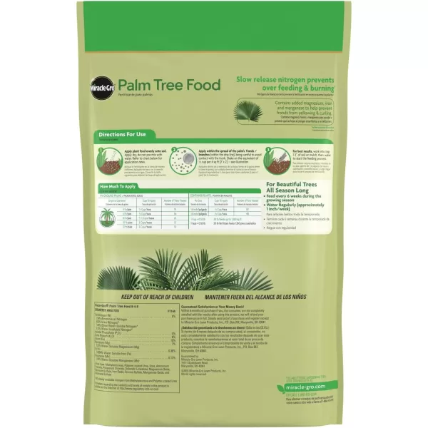 Miracle-Gro Cactus, Palm &amp; Citrus Soil - For Containers , Added Fertilizer Feeds for 6 Months, 8 qt.)