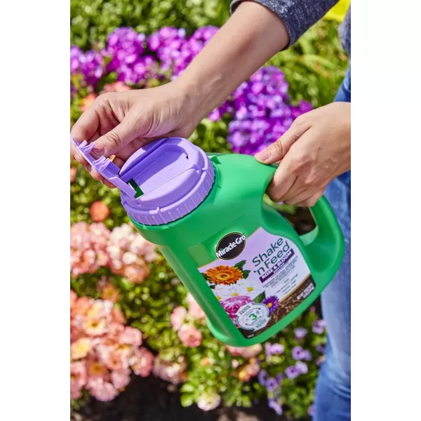 Miracle-Gro Shake 'N Feed Rose &amp; Bloom Plant Food, Plant Fertilizer, 4.5 lbs. 