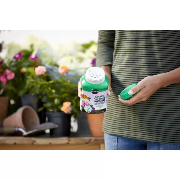 Miracle-Gro Shake 'N Feed Rose &amp; Bloom Plant Food, Plant Fertilizer, 4.5 lbs. 