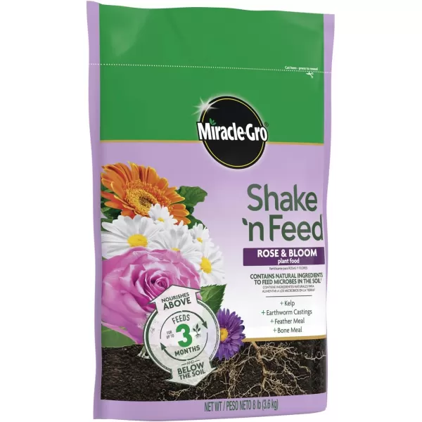 Miracle-Gro Shake 'N Feed Rose &amp; Bloom Plant Food, Plant Fertilizer, 4.5 lbs. 