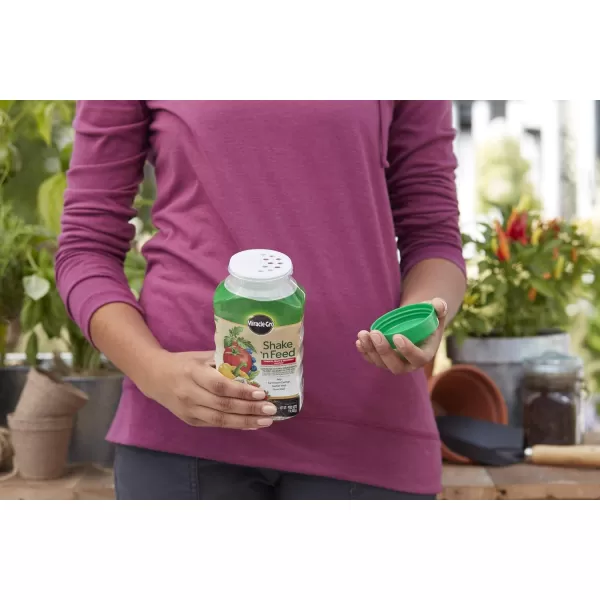 Miracle-Gro Shake 'N Feed Tomato, Fruit &amp; Vegetable Plant Food, Plant Fertilizer, 4.5 lbs. 