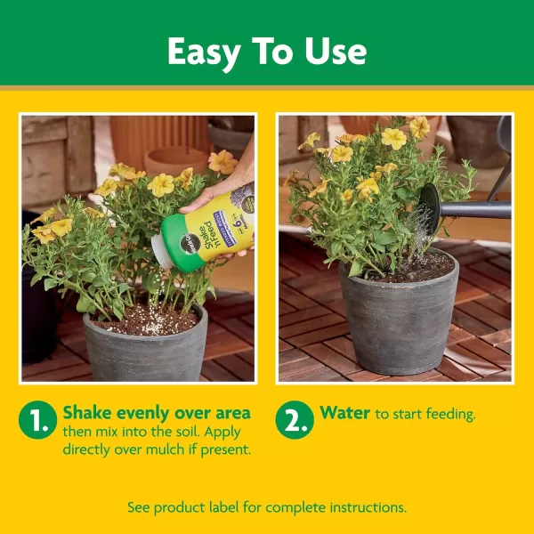 Miracle-Gro Shake 'n Feed Extended Boost, Fertilizer for Plants, Feeds Up to 6 Months, 3 lbs.