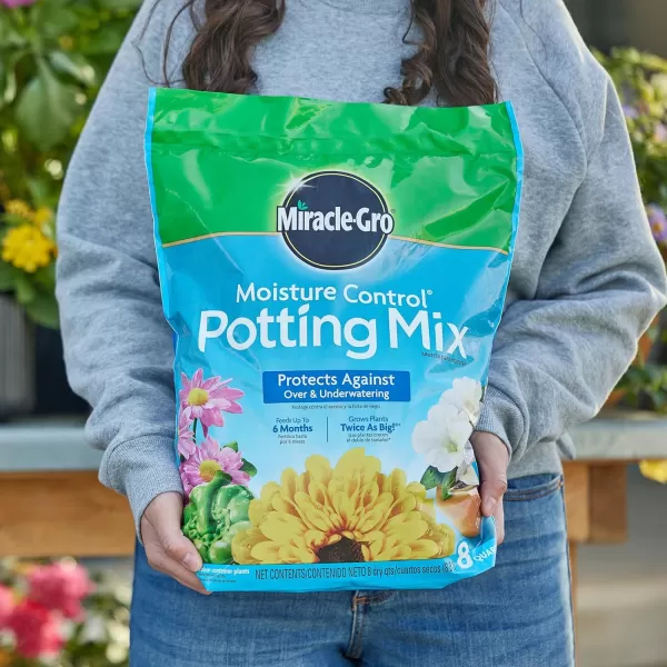 Miracle-Gro VB300519 Potting Mix, 8 qt. )