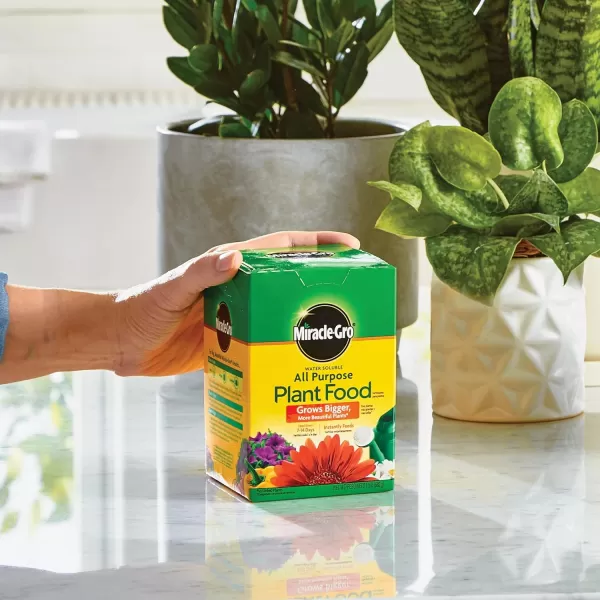Miracle-Gro Water Soluble All Purpose Plant Food, Fertilizer for Indoor or Outdoor Flowers, Vegetables or Trees, 10 lbs.