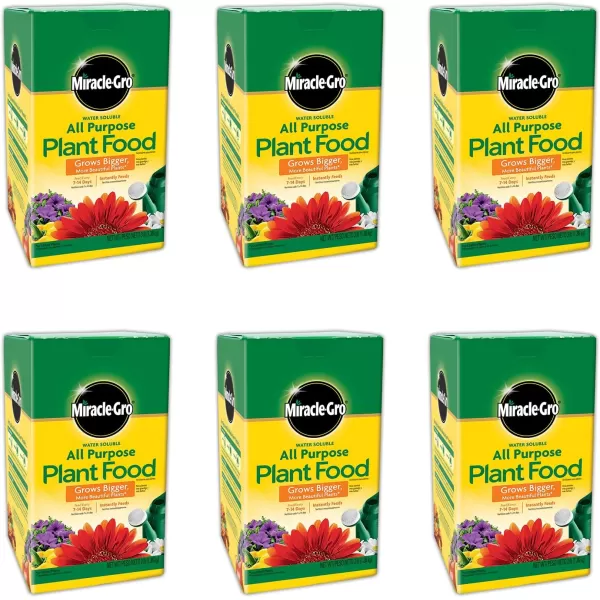 Miracle-Gro Water Soluble All Purpose Plant Food, Fertilizer for Indoor or Outdoor Flowers, Vegetables or Trees, 10 lbs.