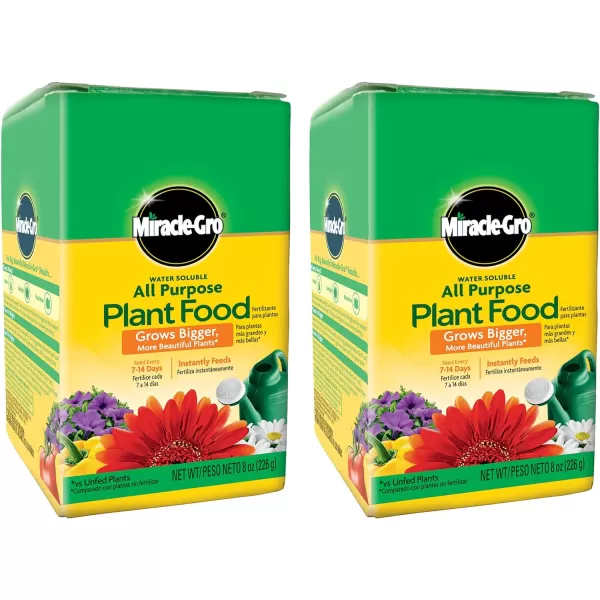 Miracle-Gro Water Soluble All Purpose Plant Food, Fertilizer for Indoor or Outdoor Flowers, Vegetables or Trees, 10 lbs.