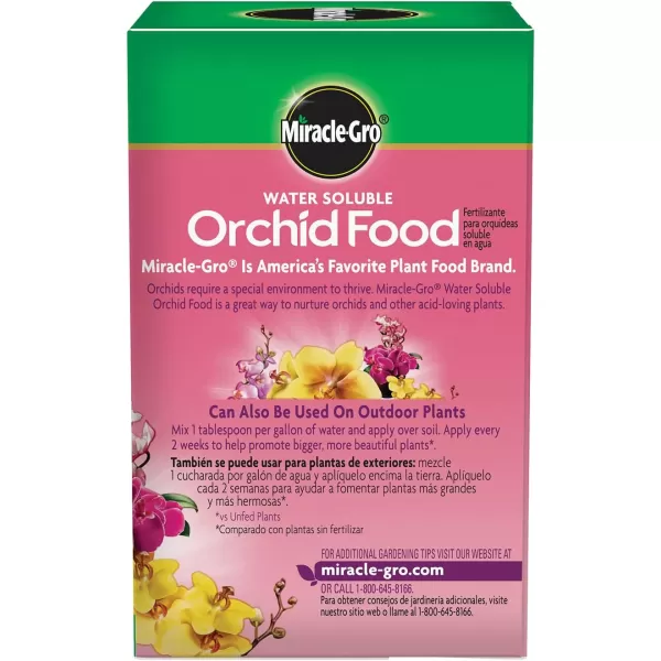 Miracle-Gro Water Soluble Orchid Food, Plant Fertilizer, 8 oz.