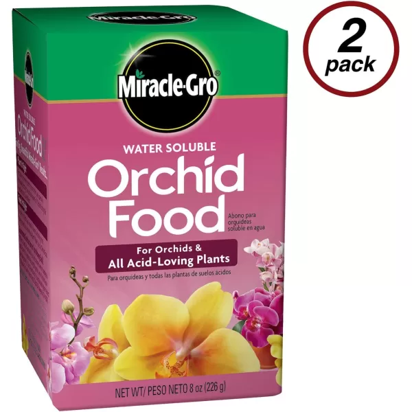 Miracle-Gro Water Soluble Orchid Food, Plant Fertilizer, 8 oz.