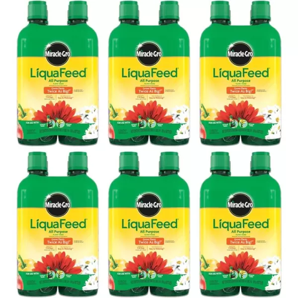 Miracle-Gro LiquaFeed All Purpose Plant Food Advance Starter Kit, One Bottle of Plant Fertilizer and One Feeder