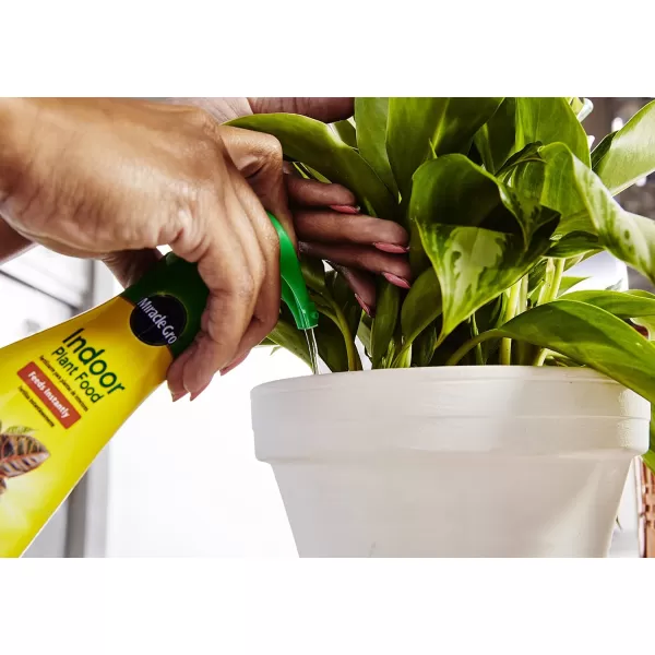 Miracle-Gro Indoor Plant Food , 8 oz., Instantly Feeds All Indoor Houseplants Including Edibles, 2-Pack
