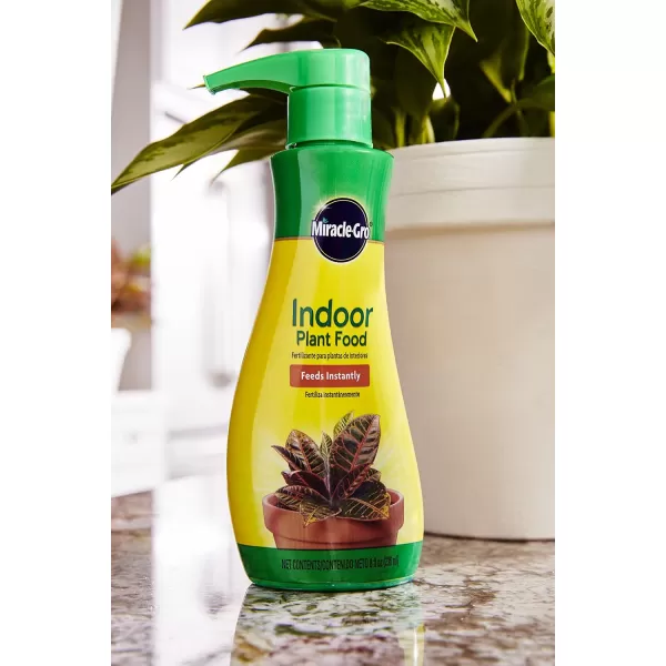Miracle-Gro Indoor Plant Food , 8 oz., Instantly Feeds All Indoor Houseplants Including Edibles, 2-Pack