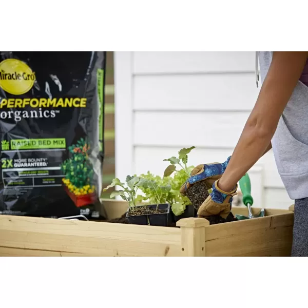 imageMiracleGro Performance Organics All Purpose InGround Soil  Organic and Natural Ingredients Soil for Vegetables Flowers and Herbs Feeds for up to 3 Months 13 cu ft13 cu ft