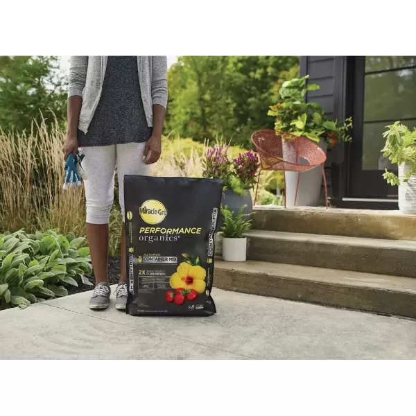 imageMiracleGro Performance Organics All Purpose InGround Soil  Organic and Natural Ingredients Soil for Vegetables Flowers and Herbs Feeds for up to 3 Months 13 cu ft1 cu ft